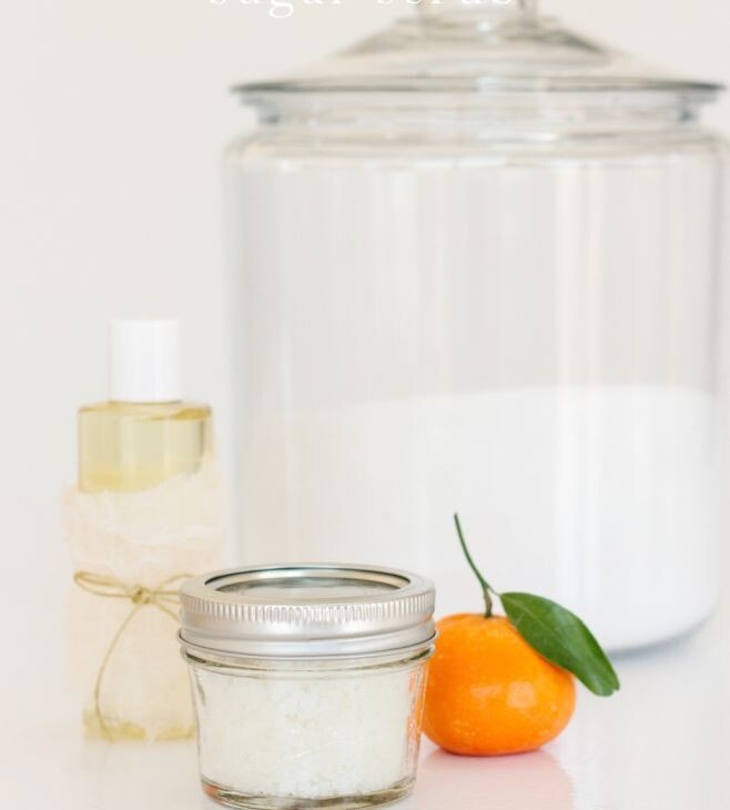 简单的橙色薄荷糖磨砂食谱在您的厨房中只有3种成分