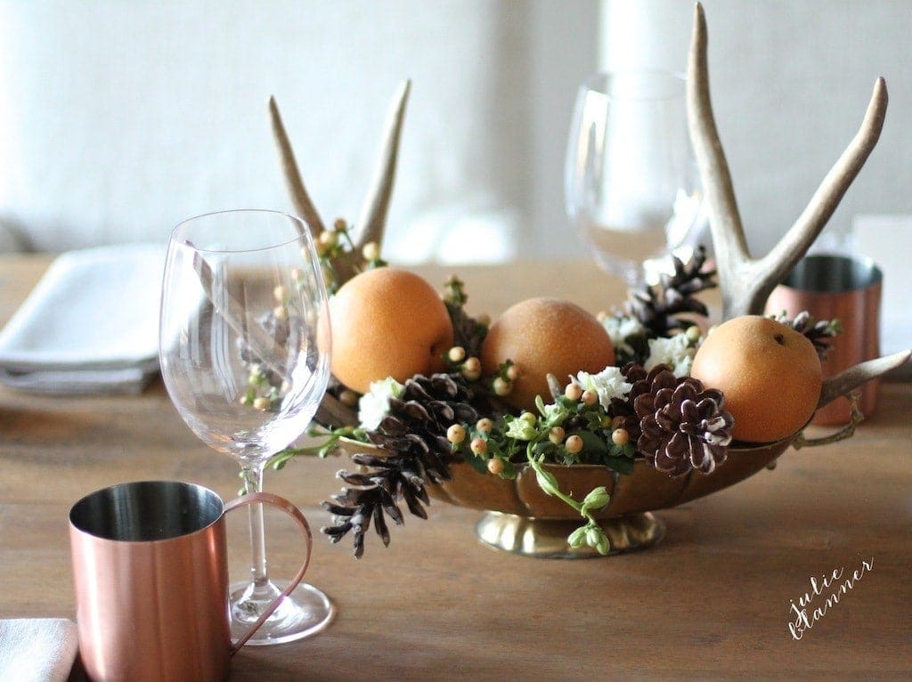 感恩节餐桌装饰