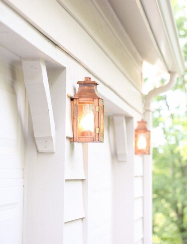 铜灯笼 - 绝对和美丽的户外照明，只看起来更漂亮