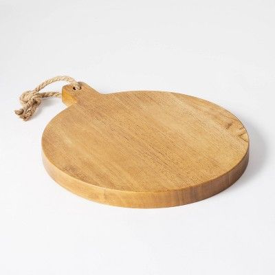round wooden cutting board from studio mcgee for target
