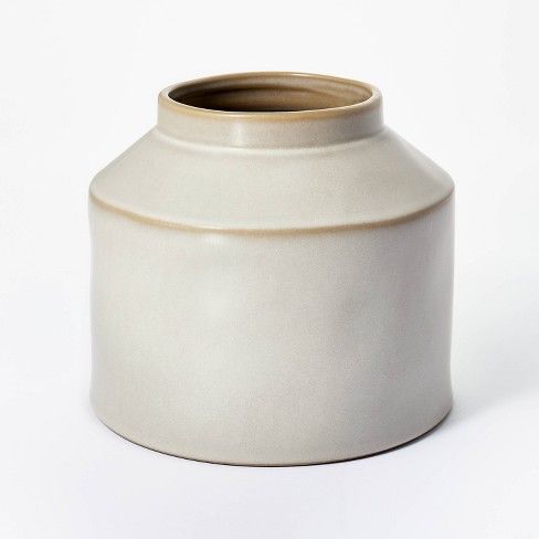 Soft cream ceramic vase from Studio Mcgee Target.