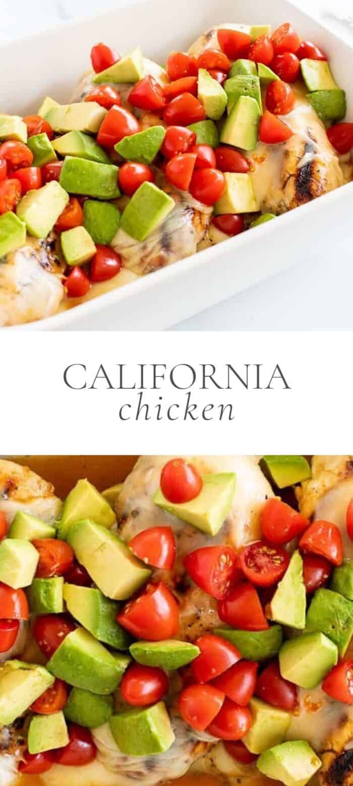 菜中的加州鸡，叠加文字，加州鸡的特写gydF4y2Ba