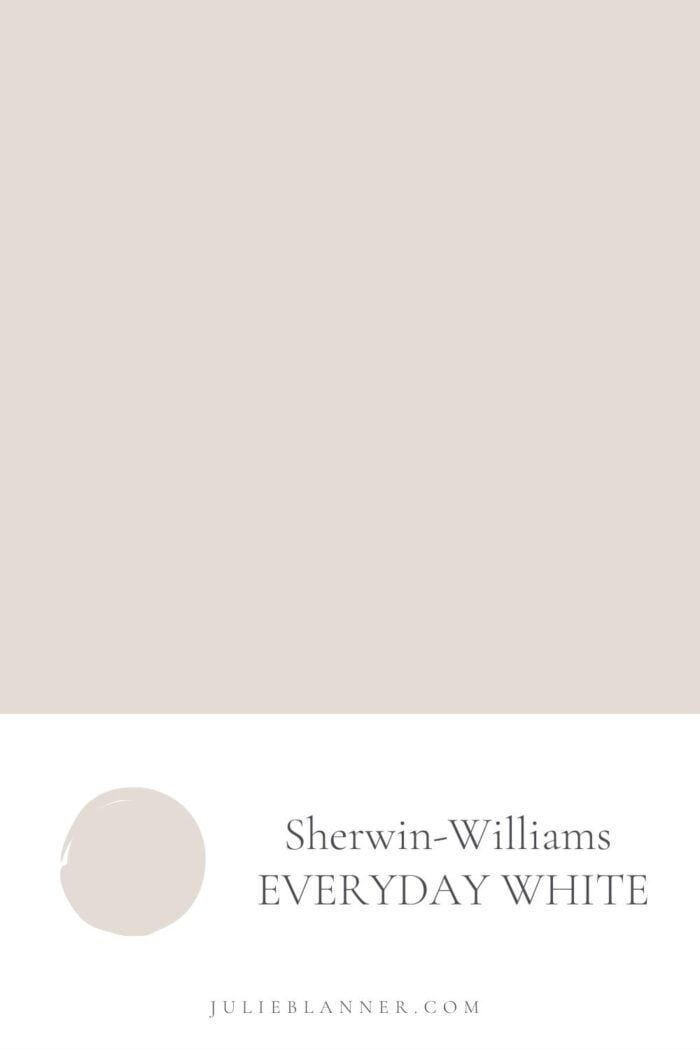 Sherwin-Williams日常白色油漆色板