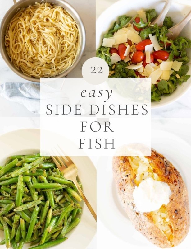 带有配菜图像和标题的图形读取22种鱼类的简易配菜