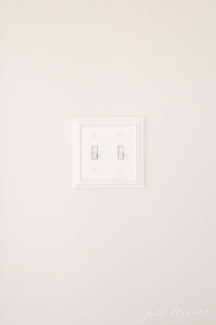 灯开关板盖-简单的方式更新一个大厅